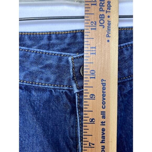 Patagonia Men's Size 38 Blue Denim Straight Leg Preppy Jeans Regular Fit - Picture 6 of 8